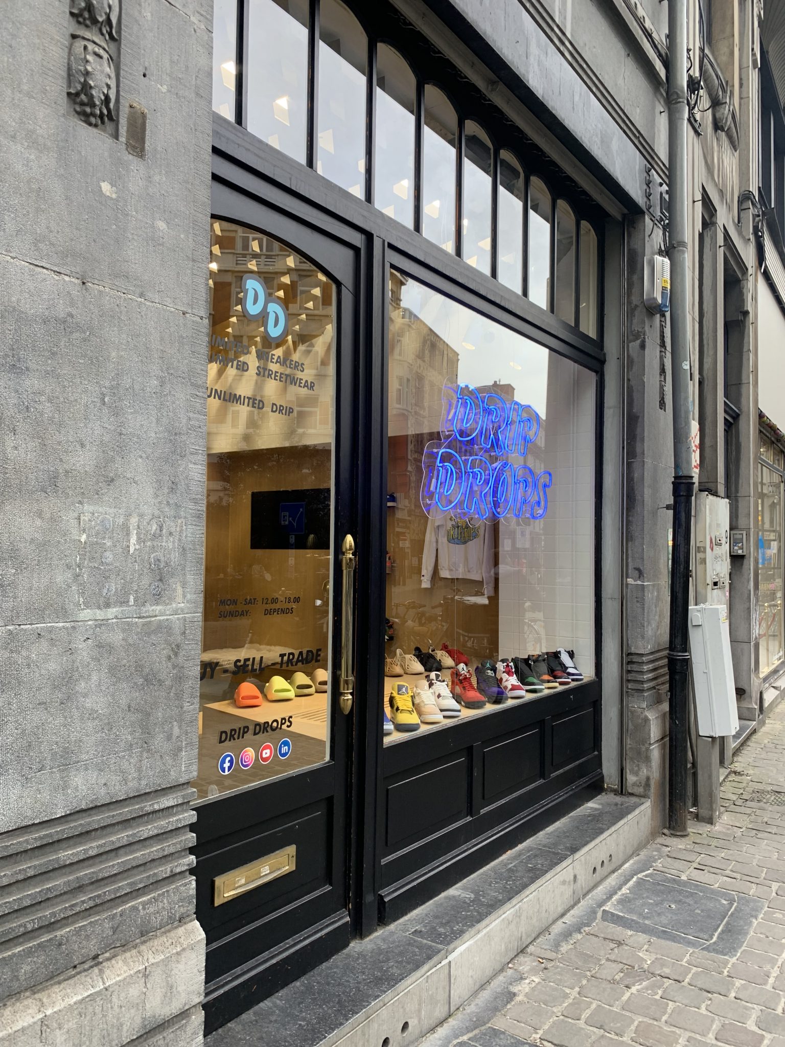 Top 4 sneaker shops in Brussels Wandermust